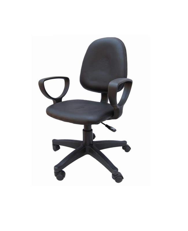 Moving Office Chair, 60×50×85 cm - Black