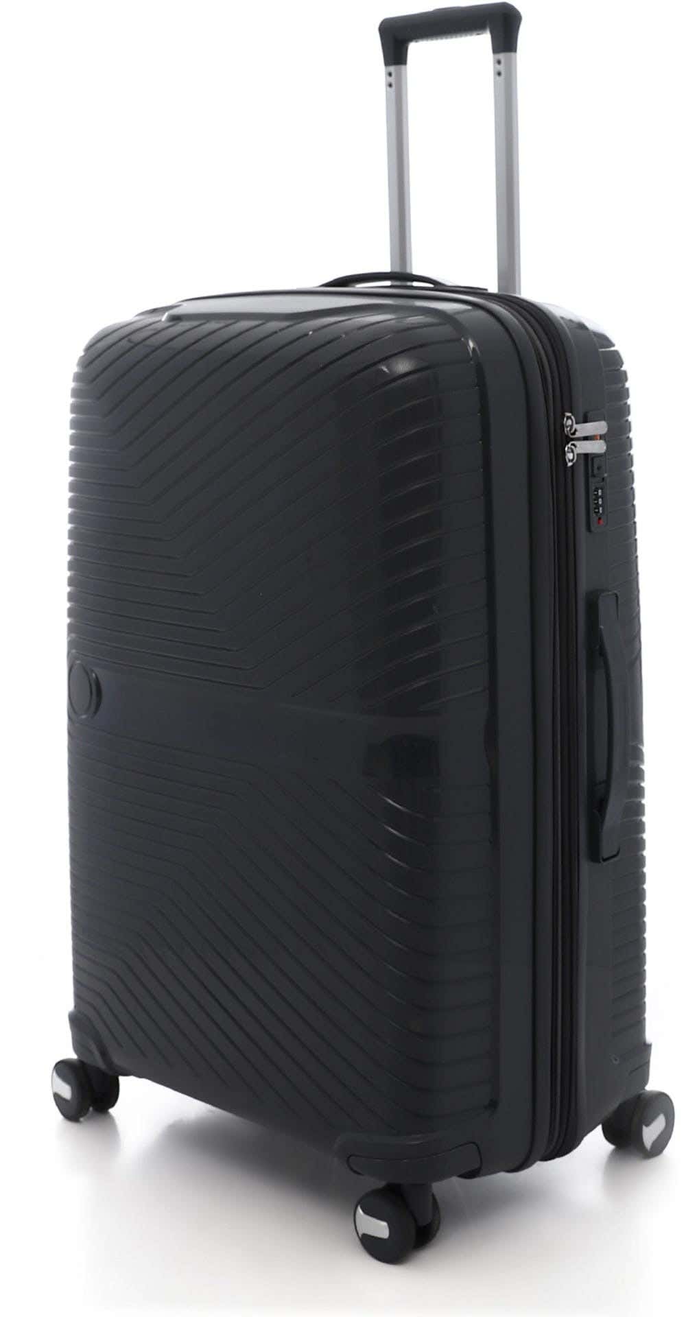 Crossland Trolley luggage, 24 Inch, TSA Lock - Grey