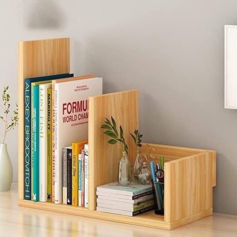 MDF Wood Desk Organizer 50x40x20 cm - Wooden