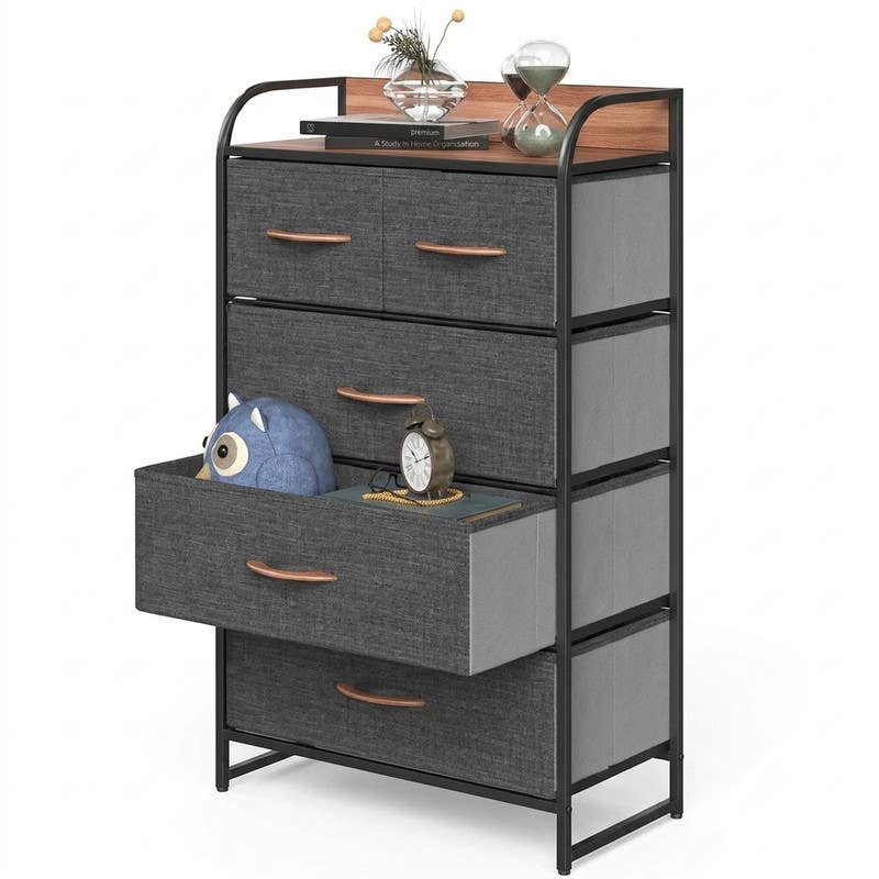 Metal storage unit, 102.5x30x43 cm, - Gray