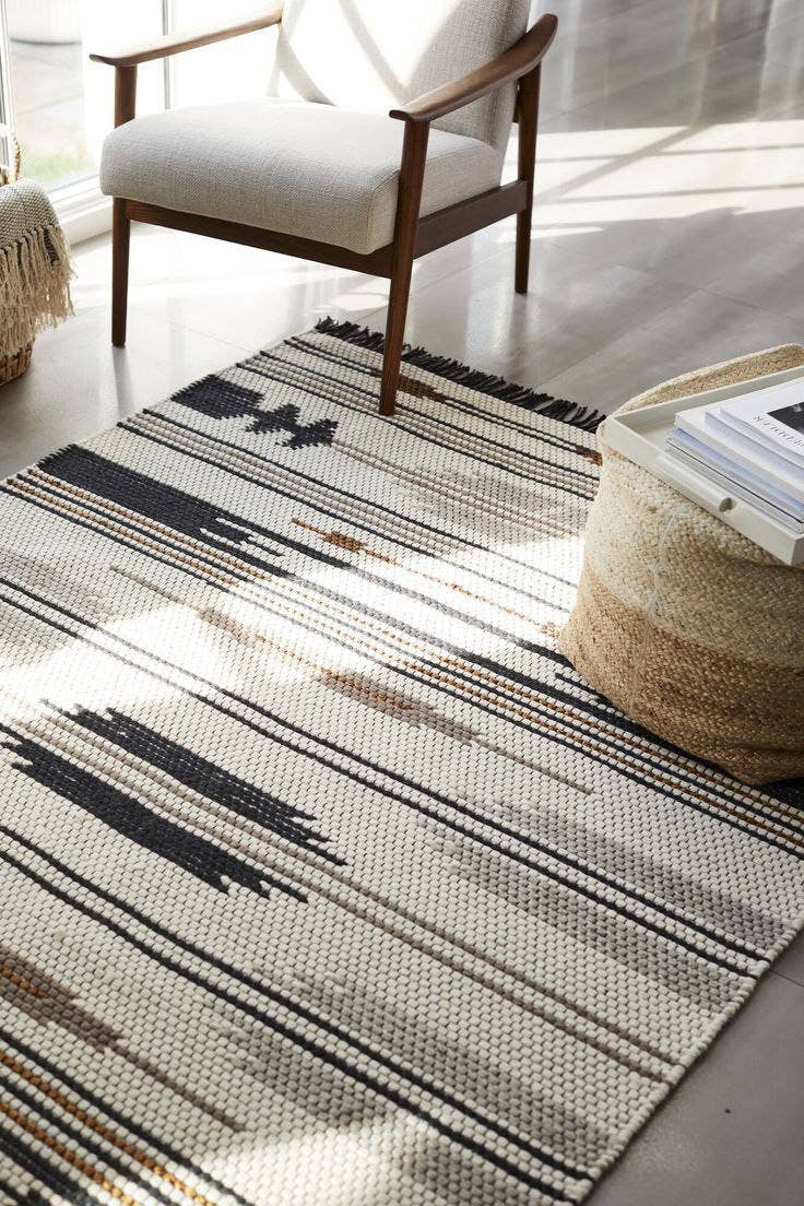 Hand Made Kilim Carpet, 200×150 cm - Multicolor