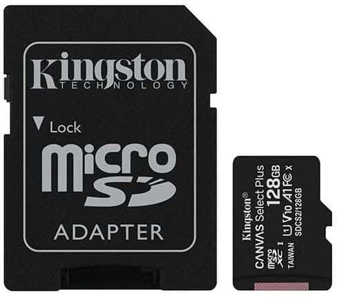 Kingston Sdcs2/128Gb Memory Card, 128Gb - Black