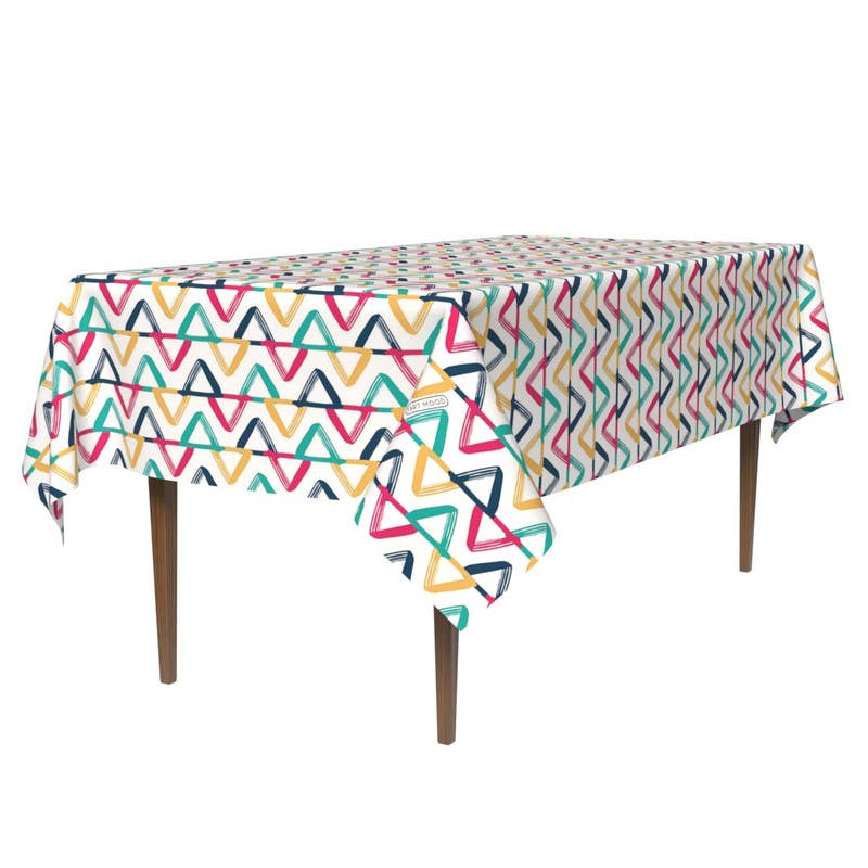 Polyester Tablecloth, 140×300 cm - Multicolor