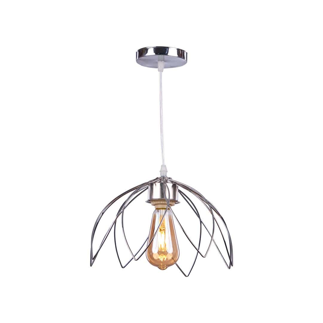 Aluminium Modern Chandelier, 25×25 Cm,1 Lamp - Gold