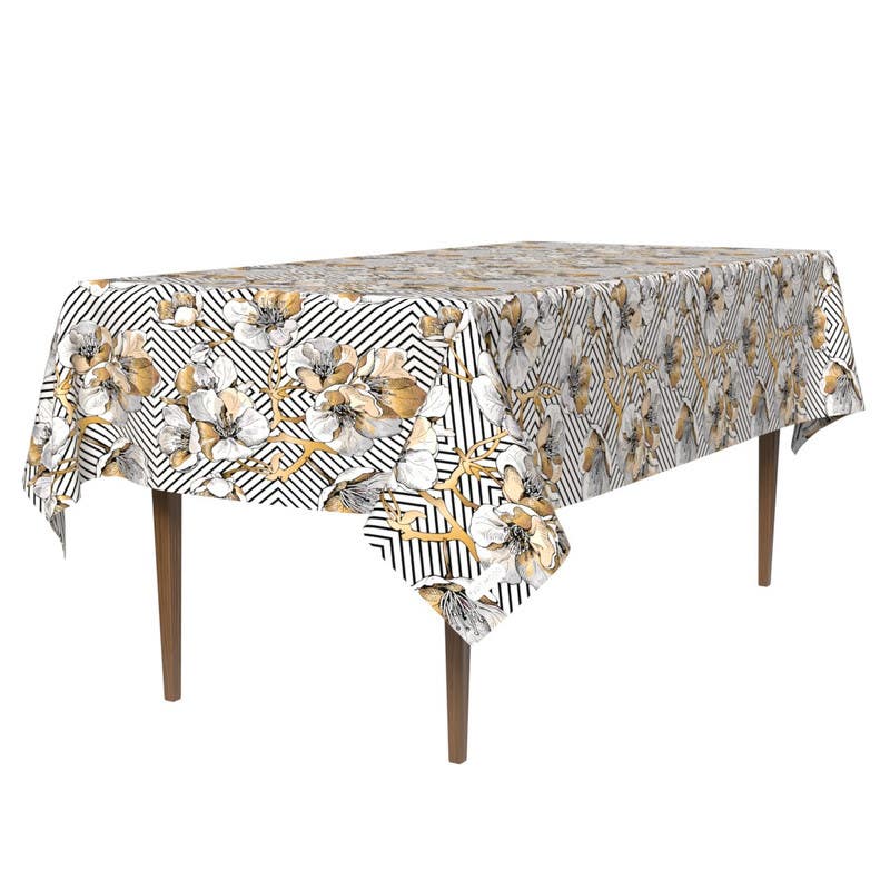 Polyester Tablecloth, 140×300 cm - Multicolor