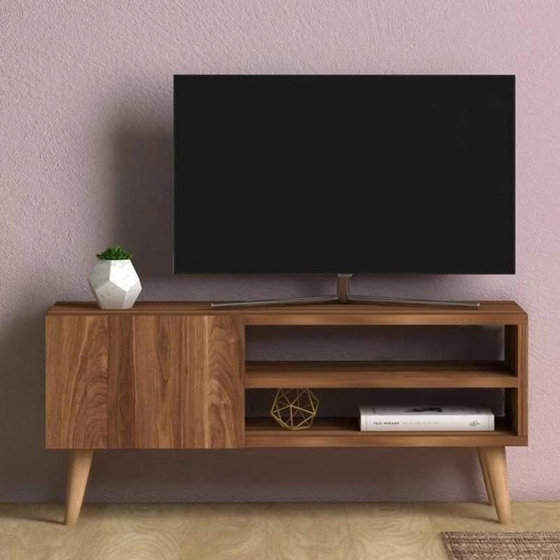 Mdf Tv Table, 90X40X30 Cm - Brown
