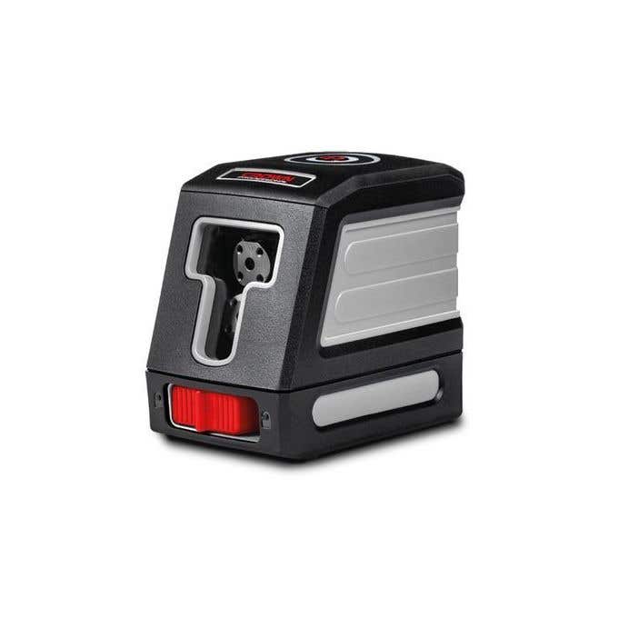 Crown CT44046 Line Laser Level, 2 Lines, 15 Meter - Black Grey