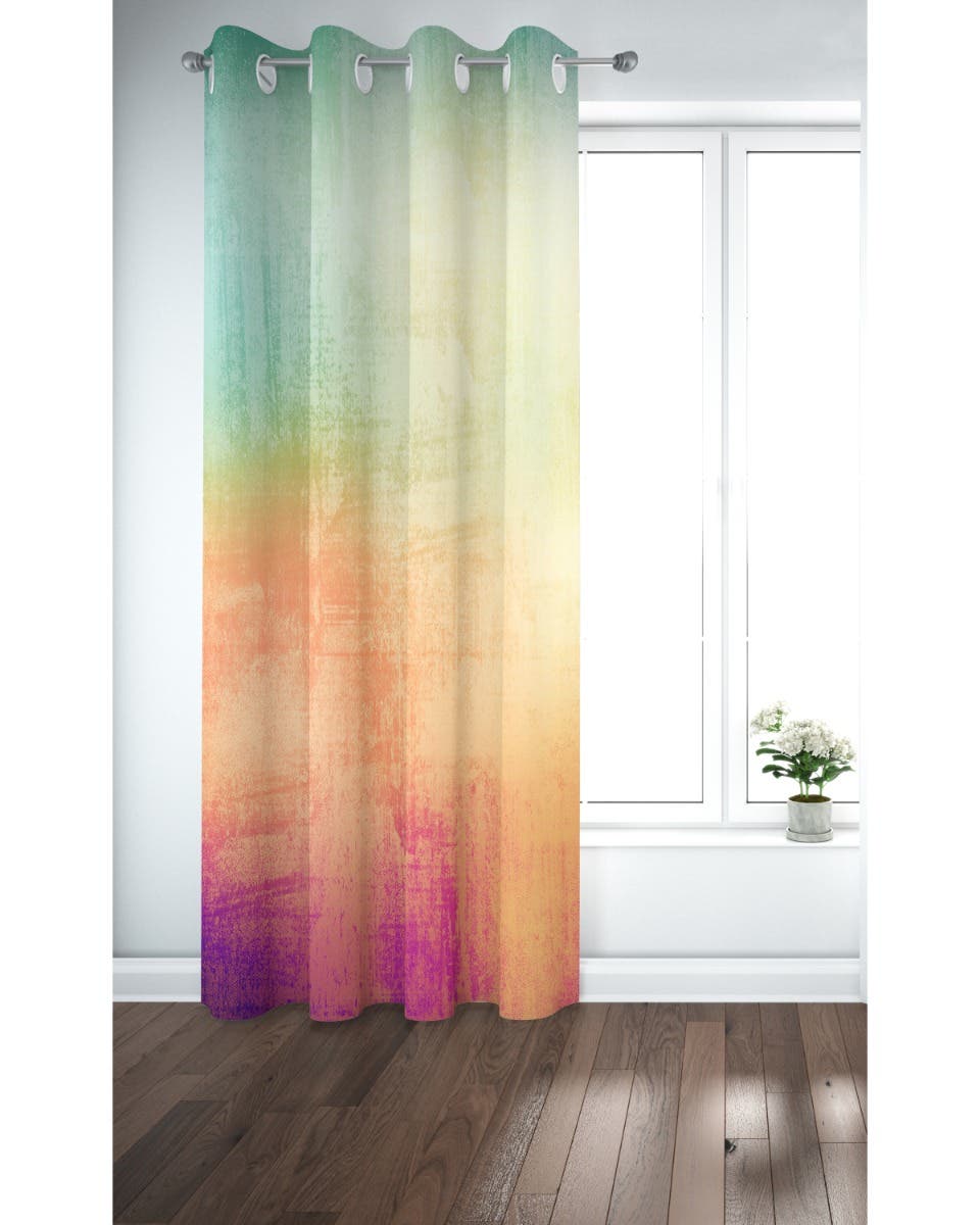 Polyester Curtain, 130×260 cm - Multicolor