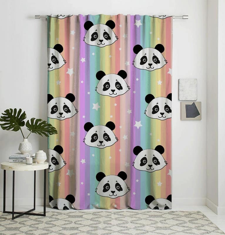 Velvet Curtain, 145×270 cm - Multicolor