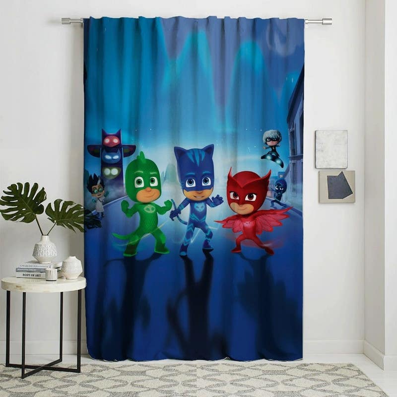Velvet Curtain, 145×270 cm - Multicolor