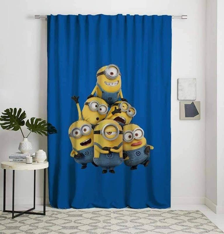 Velvet Curtain, 145×270 cm - Multicolor