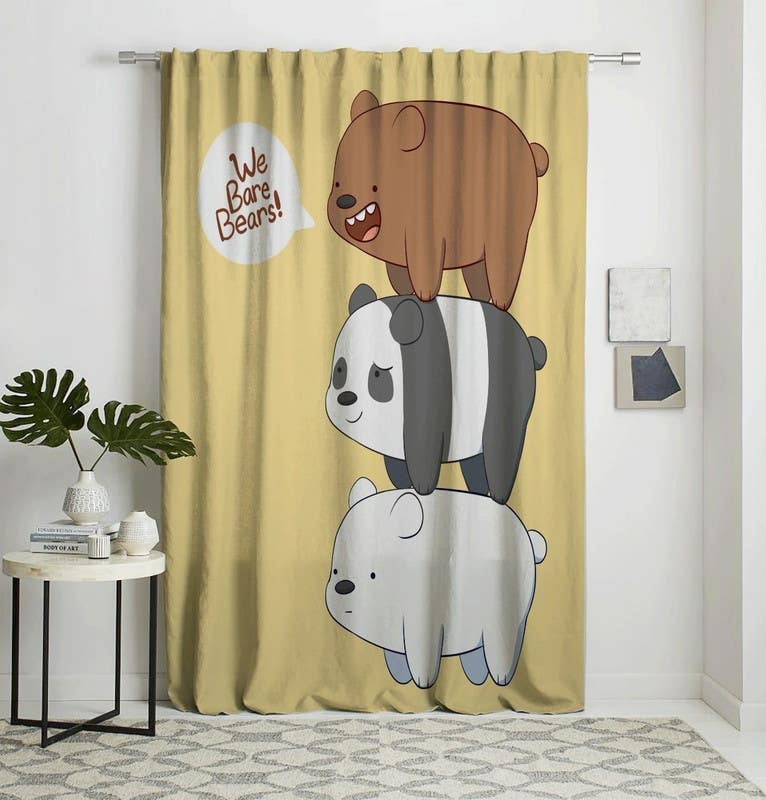 Velvet Curtain, 145×270 cm - Multicolor