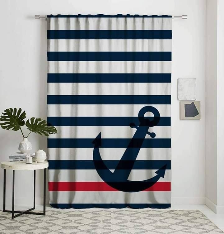 Velvet Curtain, 145×270 cm - Multicolor