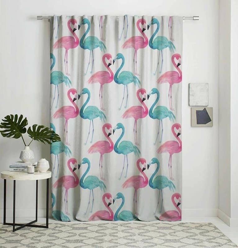 Velvet Curtain, 145×270 cm - Multicolor