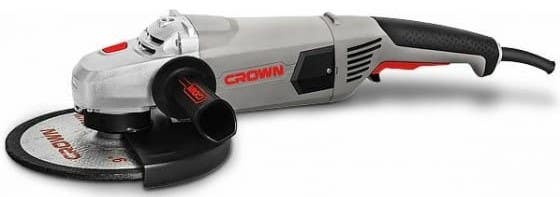 Crown CT13489 Angle Grinder, 2600 Watt - Multicolor