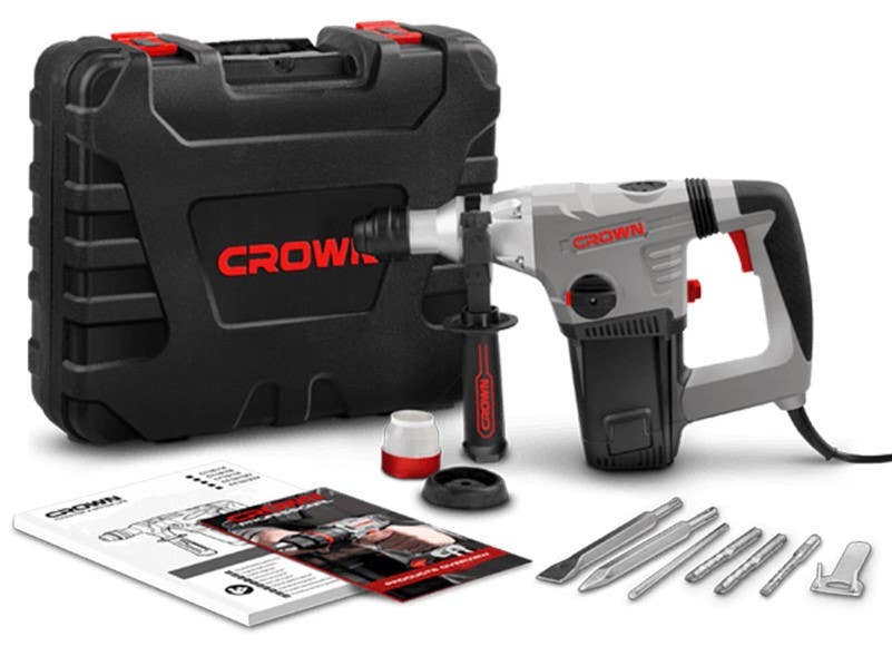 Crown CT18114 Electric Hilti, 850 Watt - Gray Black