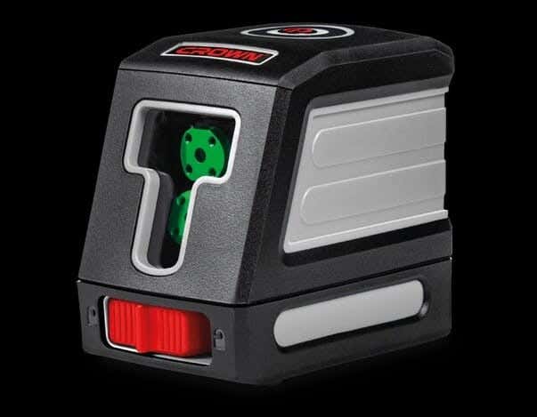 Crown CT44047 Digital Laser Scale, 30 Meters - Black Silver