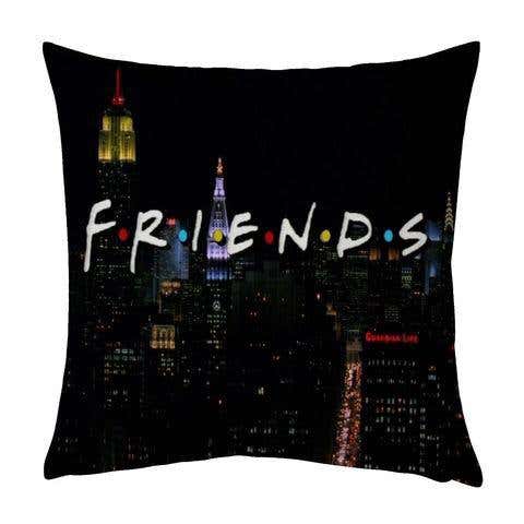 Velvet Cushion, 60×60 cm - Multicolor
