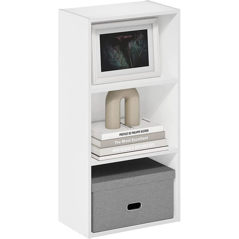 MDF Wood Storage Unit 120x60x40 cm - White