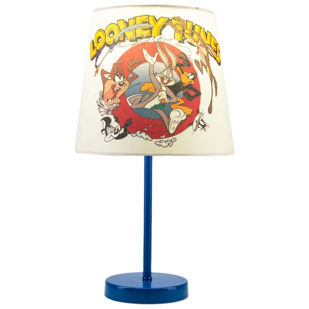 Steel Modern Lampshade, with Electro Static Paint, 1 Bulb - Blue White