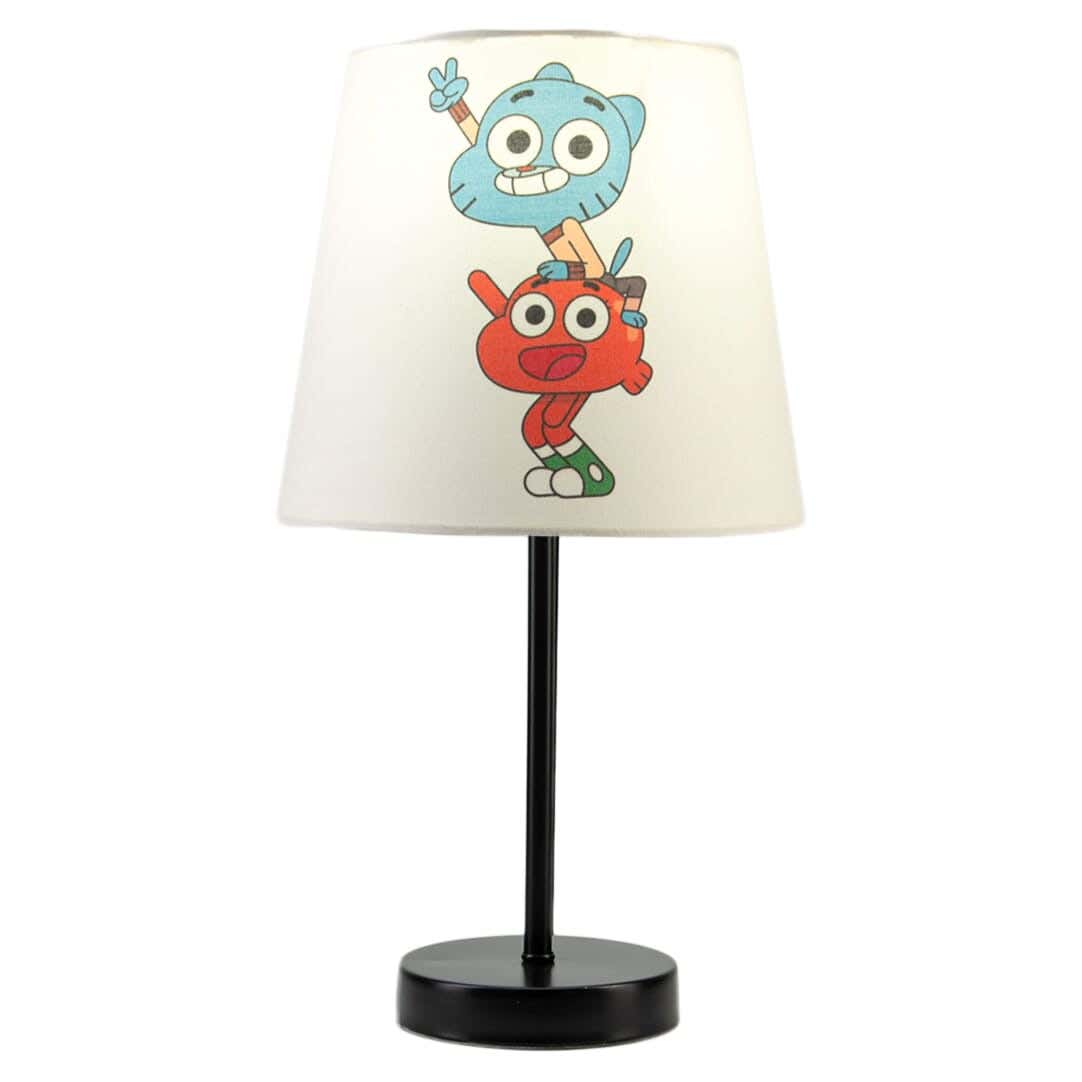Steel Modern Lampshade, with Electro Static Paint, 1 Bulb - Black White