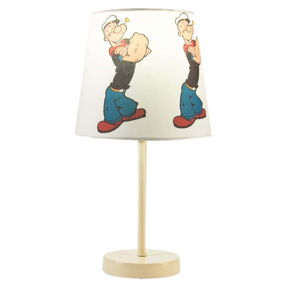 Steel Modern Lampshade, with Electro Static Paint, 1 Bulb - Beige White