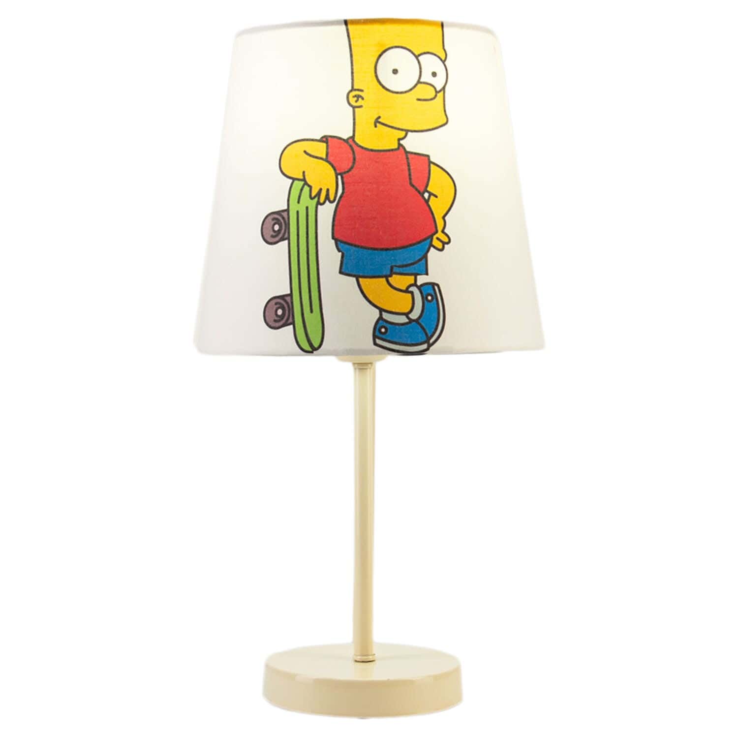 Steel Modern Lampshade, with Electro Static Paint, 1 Bulb - Beige White