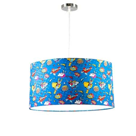 Steel Modern Chandelier, with Electro Static Paint, 3 Bulbs - Multicolor