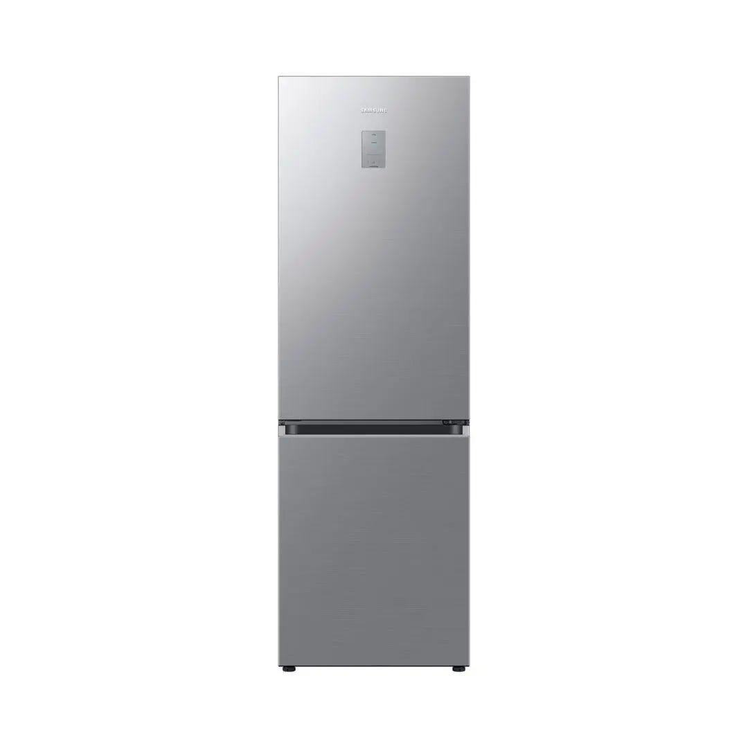 Samsung No Frost Refrigerator, 2 Doors, 340 Liters, Digital, Bottom Freezer, RB34C671ES9/MR - Silver