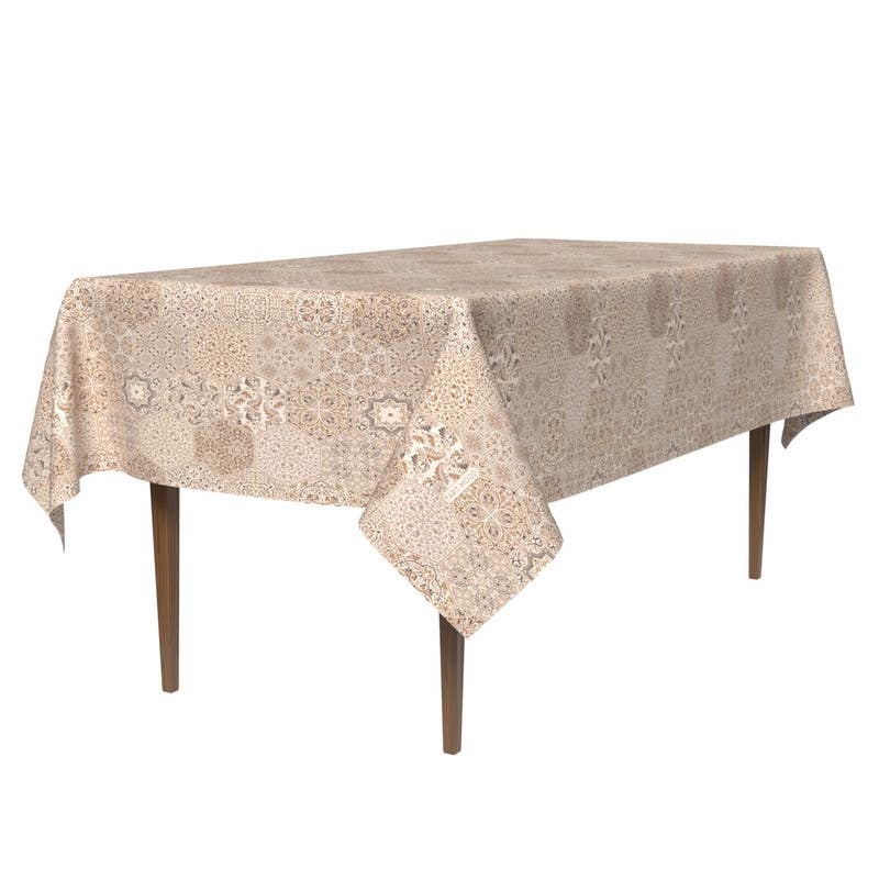 Polyester Tablecloth, 140×300 cm - Multicolor
