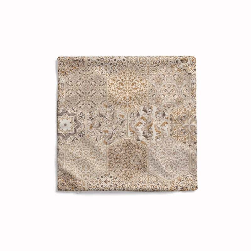 Velvet Cushion , 40×40 cm - Beige
