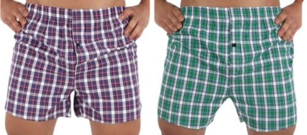 Dice Men's Underwear Set, Fabric, 2 Pieces, M - Multicolor
