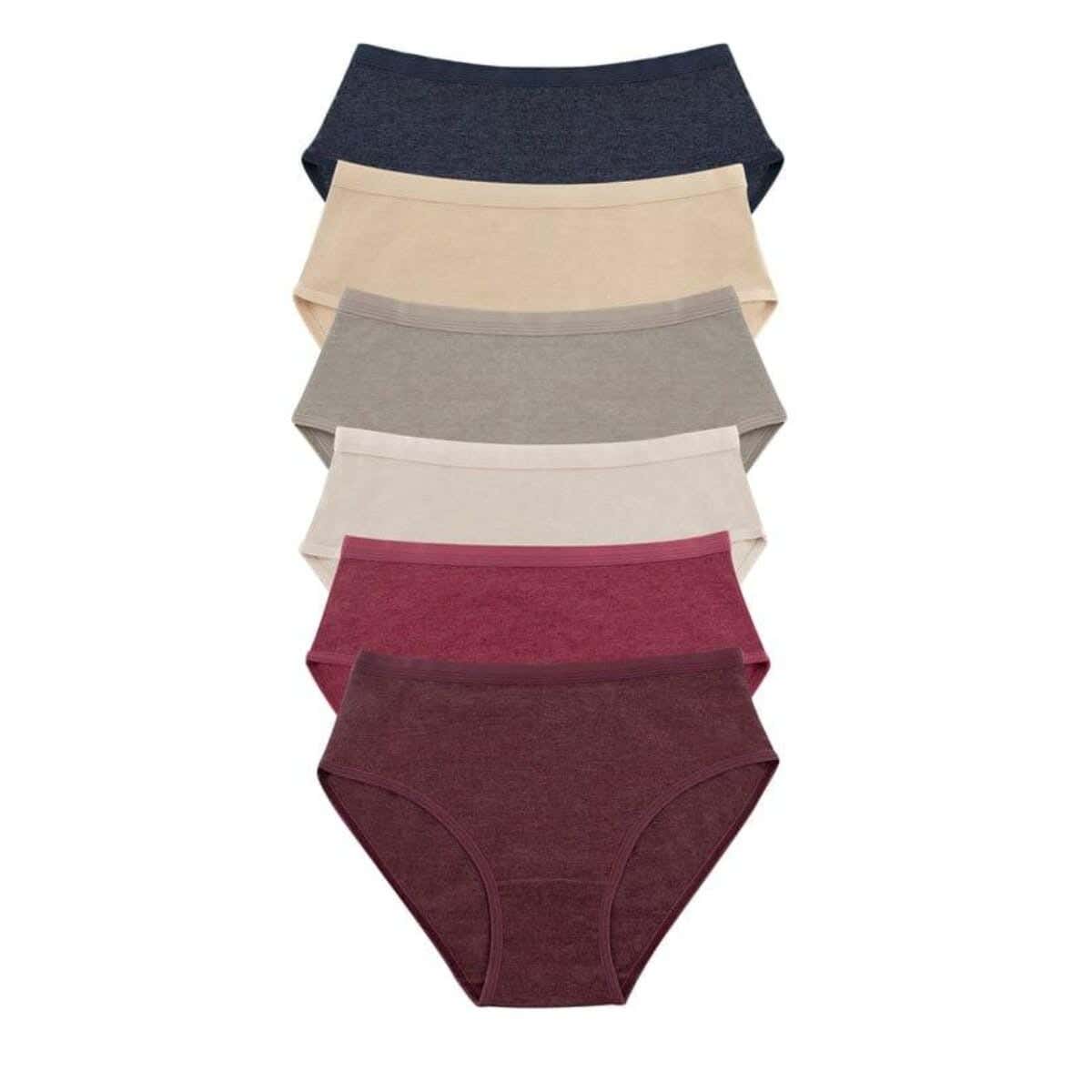 Dice Women's Underwear Set, Cotton, 6 Pieces