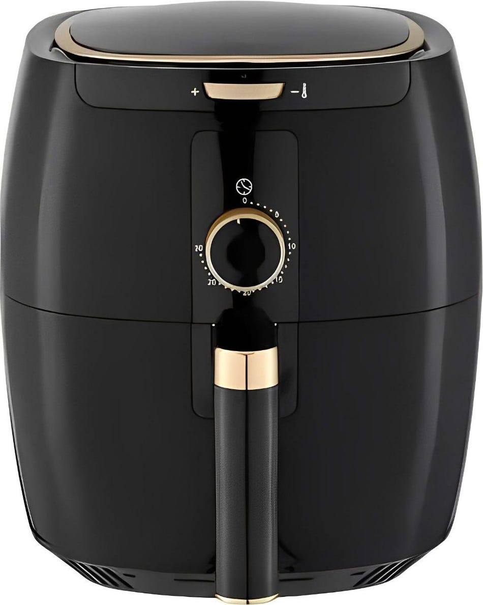 Sokany SK-ZG-8027 Healthy Air Fryer Without Oil 1300 Watt, 6.5 Liter - Black