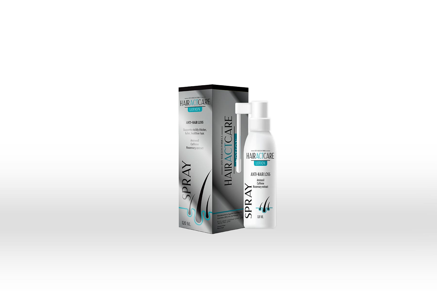 Hair Act Hair Loss Treatment Spray, 120 ml - Clear