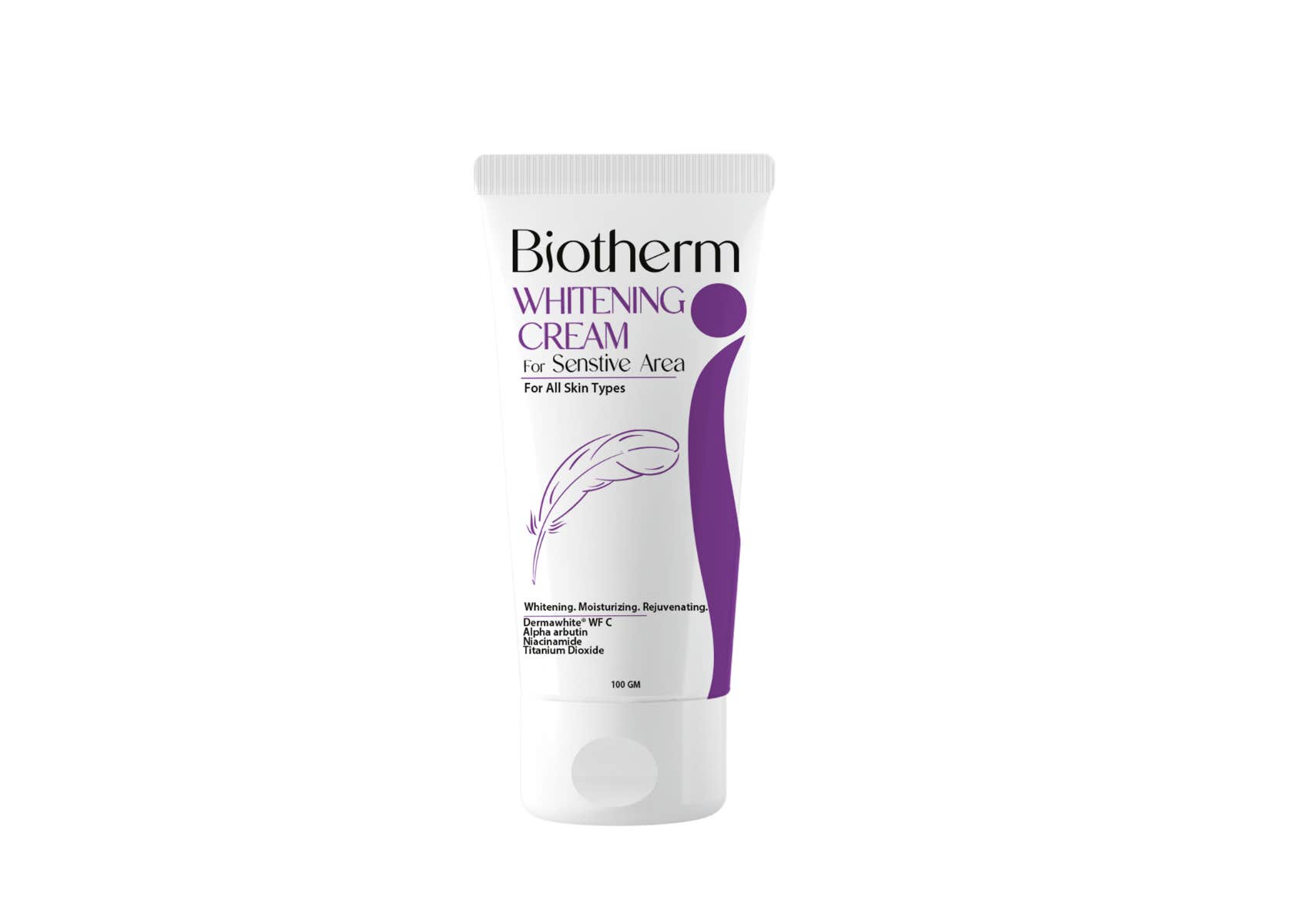 Biotherm Sensitive Area Lightening Cream, 100g - White