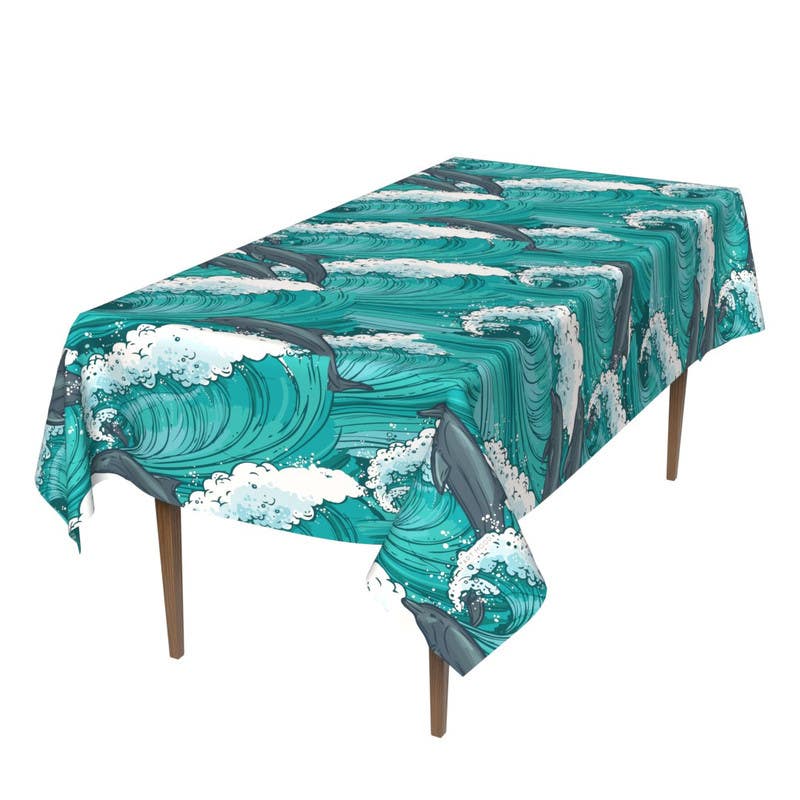 Polyester Tablecloth, 140×300 cm - Multicolor