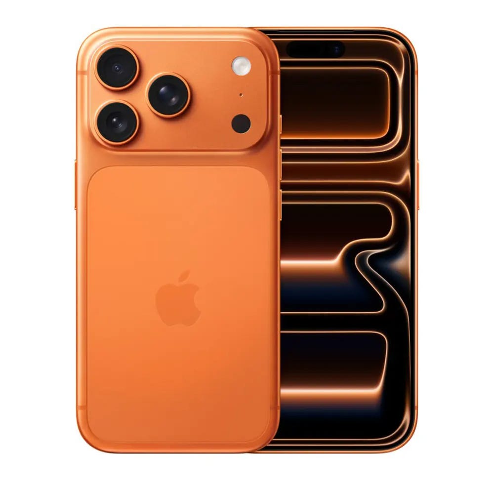 Apple Iphone 17 Pro Max With Facetime, 256Gb, 12Gb Ram (Cosmic Orange)