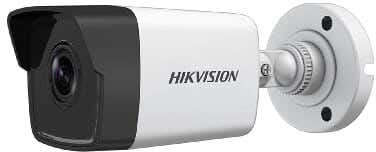 Hikvisioni DS-2CD1023G0E-I Fixed Bullet Network Camera, 2MP - White Black