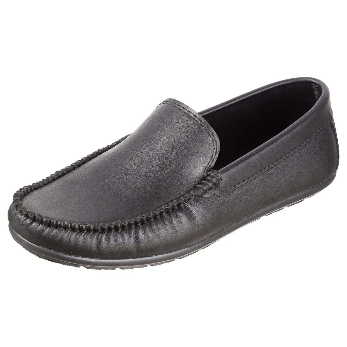 Al Dawara Leather Slip On Shoes For Men