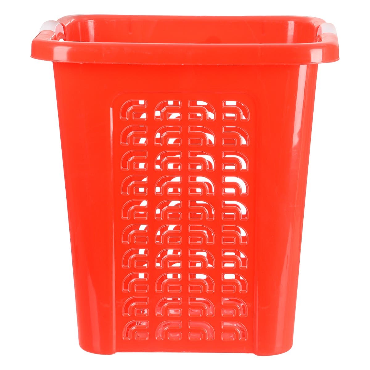 Al Wataneya Plastic Laundry Basket, 40×50 cm - Red