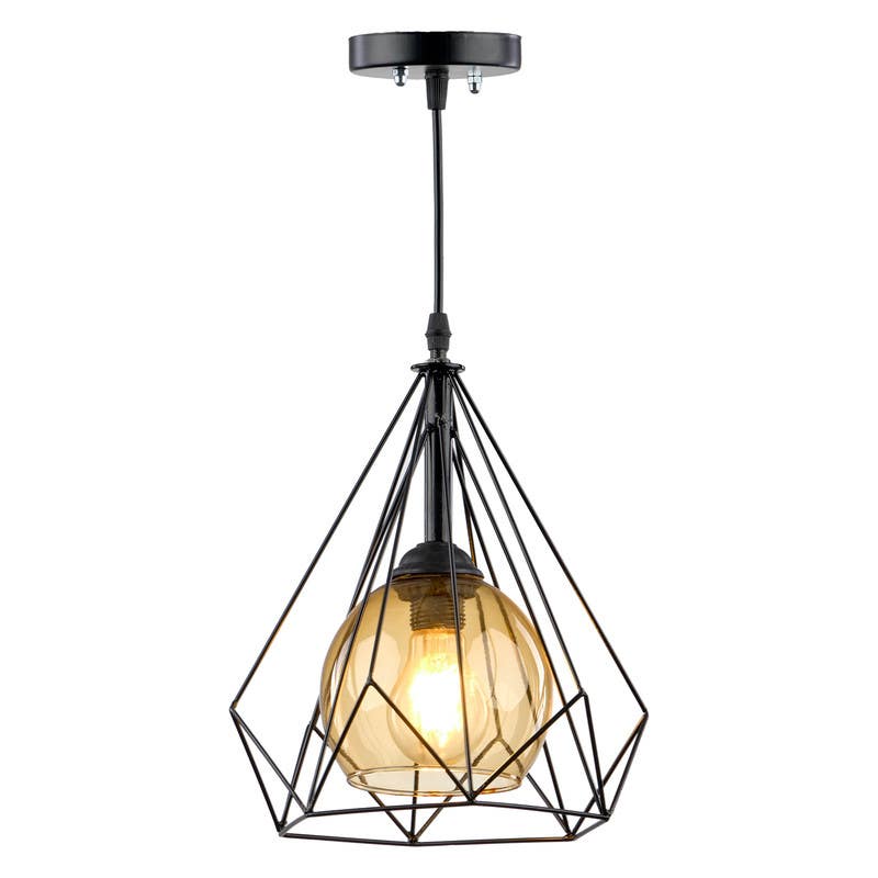Aluminium Modern Chandelier, 100×30×20 cm - Black