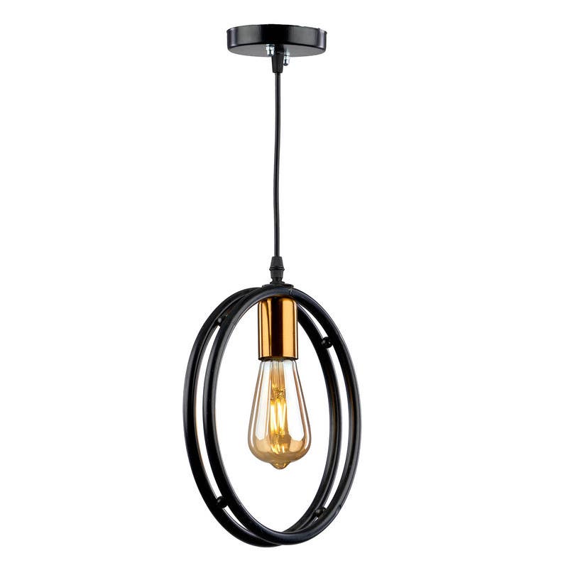 Aluminium Modern Chandelier, 100×30×30 cm - Black