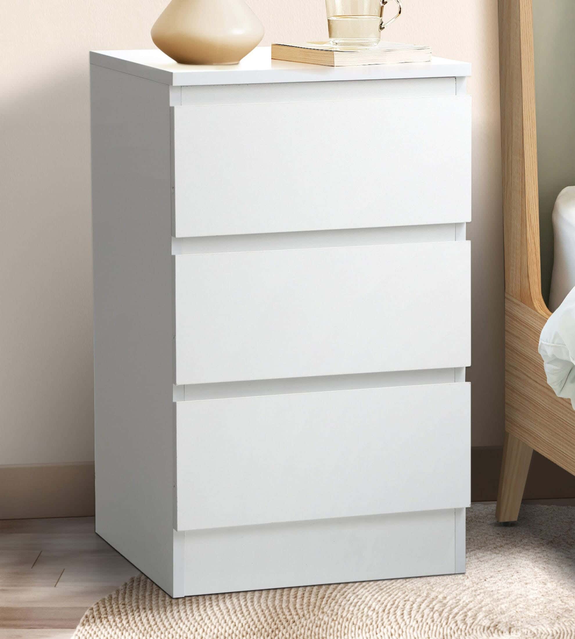 Modern Drawer Unit, 65x40x36 cm - White