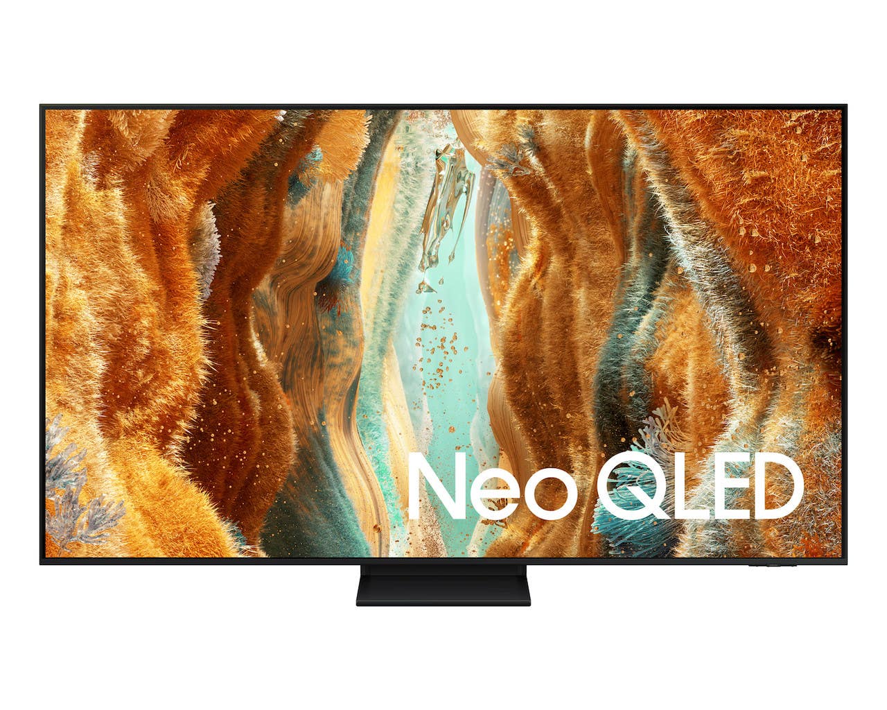 Samsung Smart TV, 75-inch, NeoQLED, 4K resolution, Vision AI technology, QA75QN70FAUXEG - Black