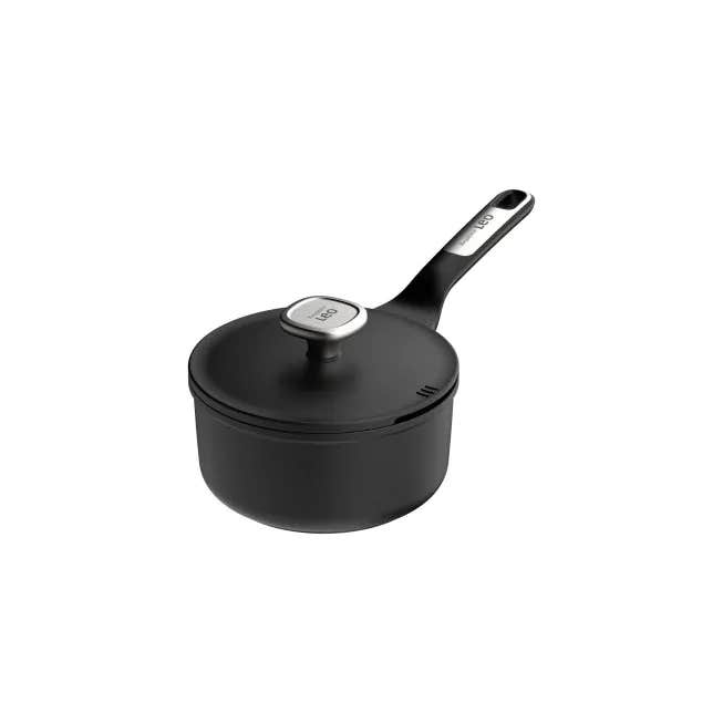 Berghoff Leo Phantom Ceramic Saucepan with Lid ,18 cm - Black