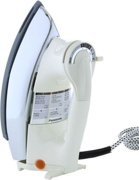 Panasonic NI-22AWT Dry Iron, 1000 watt - White