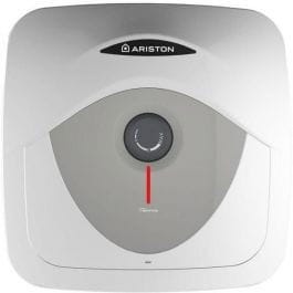 Ariston Andris Rs 30 Electric Water Heater, 30 Liters, Led Indicators - White Grey