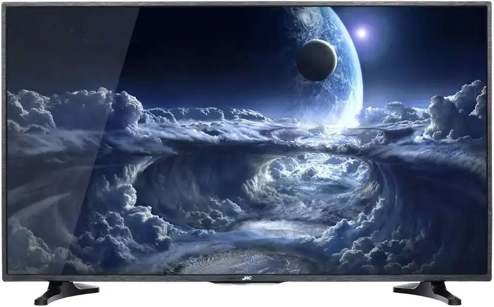 Jac NGLD-143ASS-143N/JB621 Smart TV, 43 Inch, FHD, LED - Black
