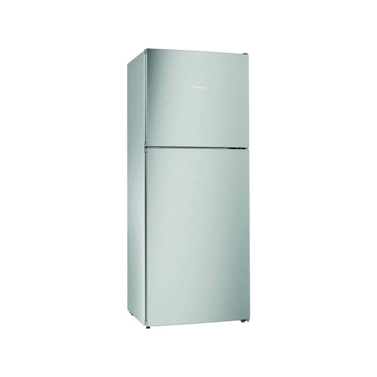 Bosch KDN43NL2E8 No Frost Refrigerator, 2 Doors, 365 Liter - Silver